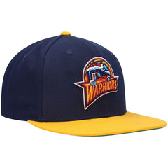 Golden State Warriors Hardwood Classics Team Two-Tone 2.0 Snapback Hat sale - Navy/Gold cheap