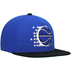 Orlando Magic Hardwood Classics Team Two-Tone 2.0 Snapback Hat - Blue/Black online