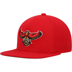 Atlanta Hawks Hardwood Classics Team Ground 2.0 Snapback Hat - Red sale