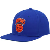 New York Knicks Hardwood Classics Team Ground 2.0 Snapback Hat - Blue discount