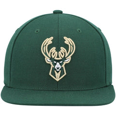 Milwaukee Bucks Ground 2.0 Snapback Hat - Hunter Green for sale