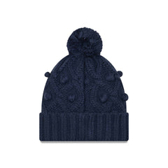 Tennessee Titans New Era Women's Toasty Cuffed Knit Hat with Pom - Navy online