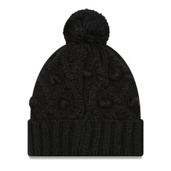 Pittsburgh Steelers New Era Women's Toasty Cuffed Knit Hat with Pom - Black sale