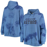 Houston Astros Women's Plus Size Cloud Pullover Hoodie Navy