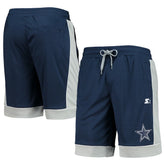 Dallas Cowboys G-III Sports by Carl Banks Fan Favorite Fashion Shorts -Navy/Gray online