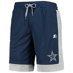 Dallas Cowboys G-III Sports by Carl Banks Fan Favorite Fashion Shorts -Navy/Gray online