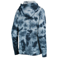 Houston Astros Women's Tie-Dye Full-Zip Hoodie Navy