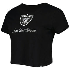 Las Vegas Raiders New Era Women's Historic Champs T-Shirt - Black discount