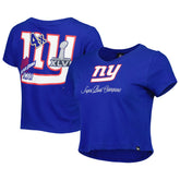 New York Giants New Era Women's Historic Champs T-Shirt - Royal on sale