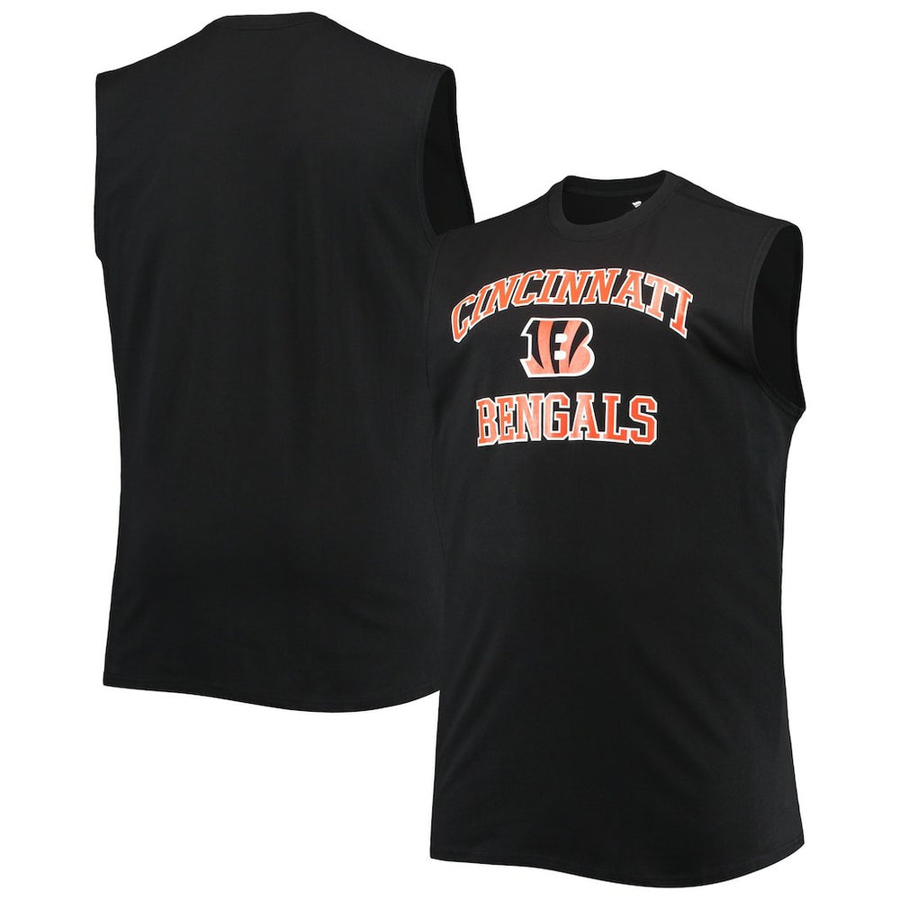 Cincinnati Bengals Big & Tall Muscle Tank Top - Black online