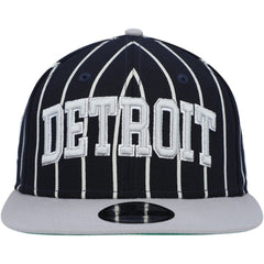 Detroit Tigers City Arch 9FIFTY Snapback Hat Navy/Gray
