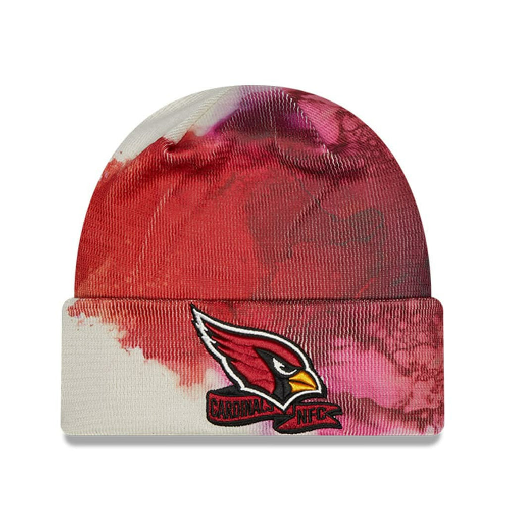 Arizona Cardinals New Era 2022 Sideline Ink Dye Cuffed Knit Hat - Cardinal sale