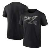 Luis Robert Chicago White Sox Player Name & Number T-Shirt Black