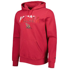 Arizona Cardinals New Era Ink Dye Pullover Hoodie - Cardinal discount