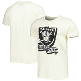 Las Vegas Raiders New Era Sideline Chrome T-Shirt - Cream for sale