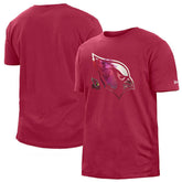 Arizona Cardinals New Era 2022 Sideline Ink Dye T-Shirt - Red for sale