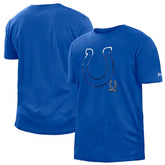 Indianapolis Colts New Era 2022 Sideline Ink Dye T-Shirt - Blue cheap