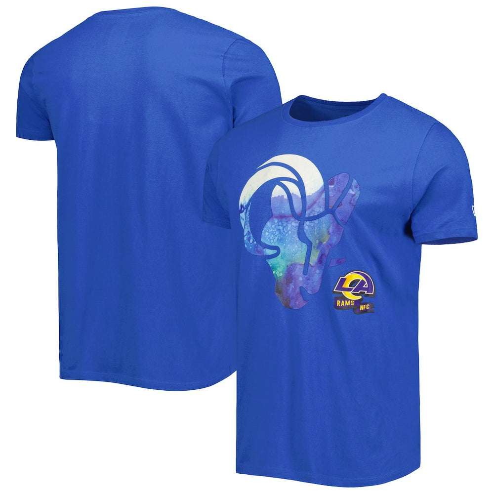 Los Angeles Rams New Era 2022 Sideline Ink Dye T-Shirt - Royal online
