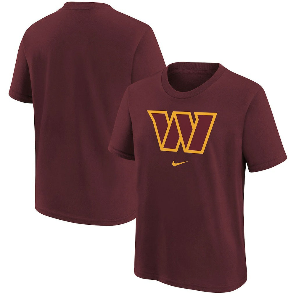 Washington Commanders Youth Team Logo T-Shirt - Burgundy for sale