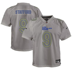 Matthew Stafford Los Angeles Rams Youth Atmosphere Game Jersey - Gray discount