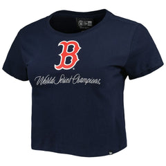 Boston Red Sox Women's Historic Champs T-Shirt Blue