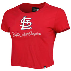 St. Louis Cardinals Women's Historic Champs T-Shirt Red