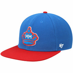 Miami Marlins 2021 City Connect Captain Snapback Hat Blue