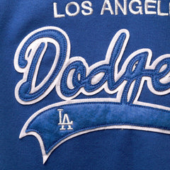 Los Angeles Dodgers Soft as a Grape Women's Plus Size Side Split Pullover Hoodie Royal