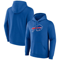 Buffalo Bills Primary Logo Fitted Pullover Hoodie - Royal for sale