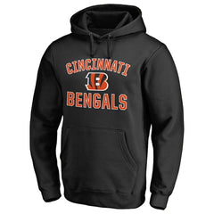Cincinnati Bengals Victory Arch Team Fitted Pullover Hoodie - Black sale