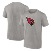 Arizona Cardinals Primary Logo T-Shirt - Heather Gray outlet