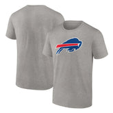 Buffalo Bills Primary Logo T-Shirt - Heather Gray discount