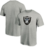 Las Vegas Raiders Primary Logo T-Shirt - Heather Gray for sale