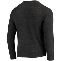 Phoenix Suns Sportiqe Harmon Raglan Tri-Blend Pullover Sweatshirt - Heathered Black for sale