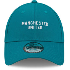 Manchester United New Era Seasonal 9FORTY Adjustable Hat - Turquoise for sale