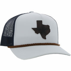 Dallas Cowboys HOOey State Patch Trucker Snapback Hat - White/Navy online