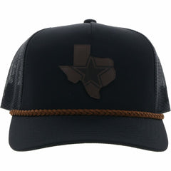 Dallas Cowboys HOOey State Patch Trucker Snapback Hat - Black cheap