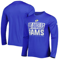 Los Angeles Rams New Era Combine Authentic Offsides Long Sleeve T-Shirt - Royal sale