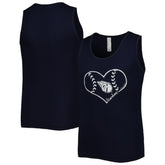 Cleveland Guardians Soft as a Grape Girls Youth Team Tank Top Navy