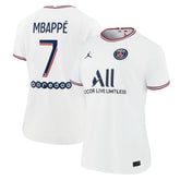 Kylian Mbappé Paris Saint-Germain Jordan Brand Women's 2021/22 Fourth Replica Jersey on sale - White