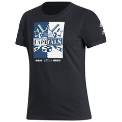 Washington Capitals adidas Women's Reverse Retro 2.0 Playmaker T-Shirt - Black T-shirts
