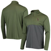 Chicago White Sox Levelwear Delta Pursue Quarter-Zip Jacket Olive