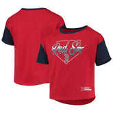 Boston Red Sox Girls Youth Bleachers T-Shirt Red