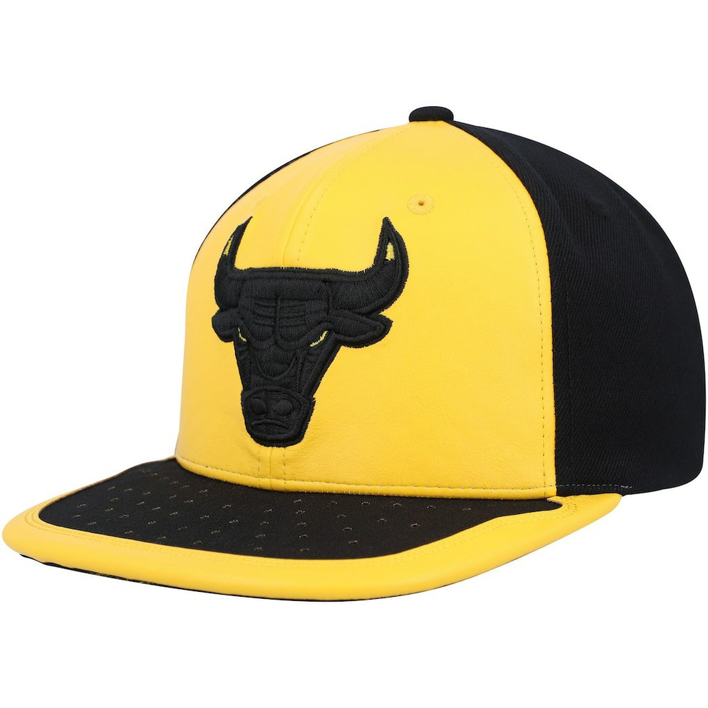 Chicago Bulls Day One Snapback Hat - Yellow/Black cheap