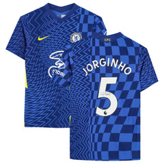 Jorginho Chelsea Autographed 2021-22 Home Jersey for sale
