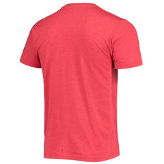 Los Angeles Angels Homage Hand-Drawn Logo Tri-Blend T-Shirt Red