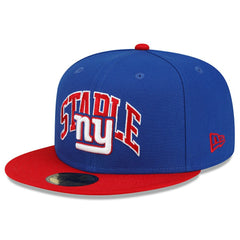 New York Giants New Era NFL x Staple Collection 59FIFTY Fitted Hat - Royal/Red outlet