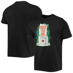 Cincinnati Bengals '47 Logo Super Rival T-Shirt - Black on sale