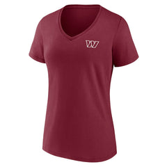 Washington Commanders Women's Team Mother's Day V-Neck T-Shirt - Burgundy discount