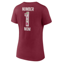 Washington Commanders Women's Team Mother's Day V-Neck T-Shirt - Burgundy discount